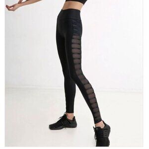 Lanston Holden Sport  Side Stripe Leggings XS